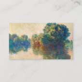 Seine at Giverny by Claude Monet Visitekaartje (Voorkant)