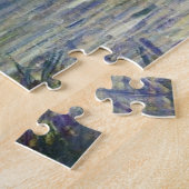 Seine bij Vetheuil, Stormy Weather Monet Fine Art Legpuzzel (Zijkant)