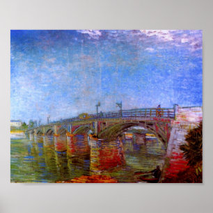Seine Bridge at Asnières (F240)Van Gogh Fine Art Poster
