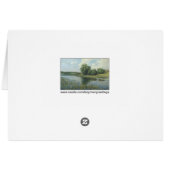 Seine door Paul Signac (Achterkant Horizontaal)