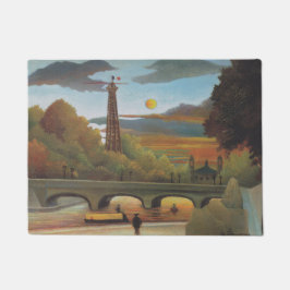 Seine & Eiffel Tower in the Sunset (Parijs, Frankr Deurmat