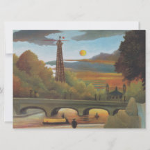 Seine & Eiffel Tower in the Sunset (Parijs, Frankr