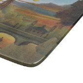 Seine & Eiffel Tower in the Sunset (Parijs, Frankr Snijplank (Hoek)