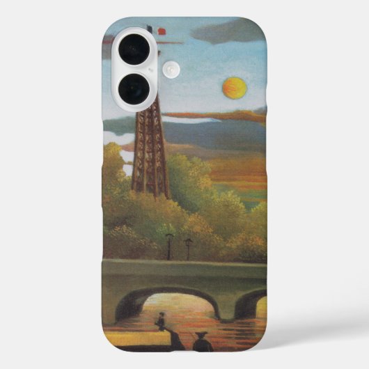 Seine- en Eiffeltoren op zonsondergang door Henri  Case-Mate iPhone Case (Achterkant)