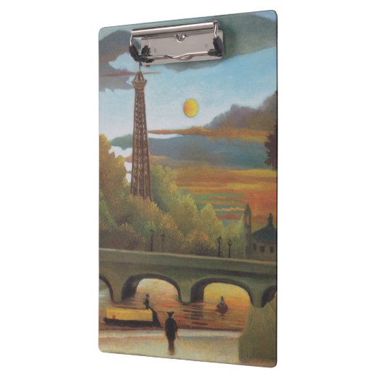 Seine- en Eiffeltoren op zonsondergang door Henri Klembord (Links)