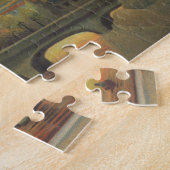 Seine- en Eiffeltoren op zonsondergang door Henri  Legpuzzel (Zijkant)