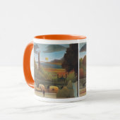 Seine- en Eiffeltoren op zonsondergang door Henri  Mok (Voorkant links)