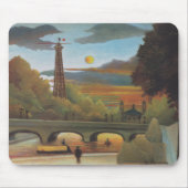 Seine- en Eiffeltoren op zonsondergang door Henri Muismat (Voorkant)
