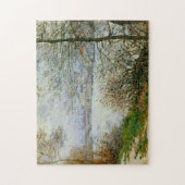 Seine, Île de la Grande Jatte Monet Fine Art Legpuzzel (Verticaal)