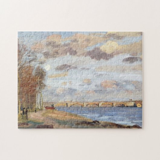 Seine in de Argentijnse Monet Fine Art Legpuzzel (Horizontaal)