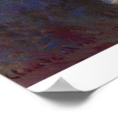 Seine in Morning door Claude Monet Poster (Hoek)