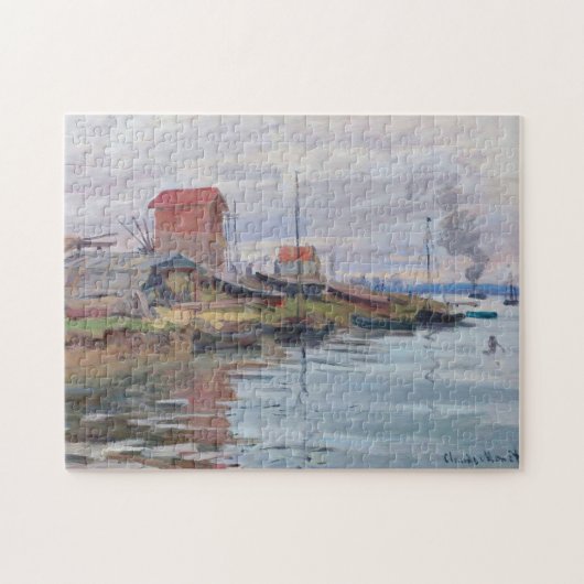 Seine in Petit-Gennevilliers Monet Fine Art Legpuzzel (Horizontaal)