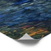 Seine met een roestbak van Gogh Fine Art Poster (Hoek)