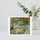 Seine, Pont de Clichy in Spring, Van Gogh Fine Art Briefkaart (Staand voorkant)