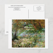 Seine, Pont de Clichy in Spring, Van Gogh Fine Art Briefkaart (Voorkant / Achterkant)