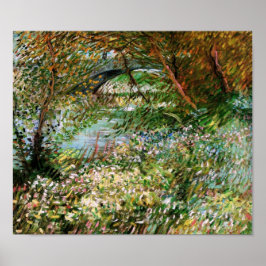 Seine, Pont de Clichy in Spring, Van Gogh Fine Art Poster