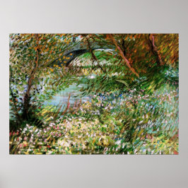 Seine, Pont de Clichy in Spring, Van Gogh Fine Art Poster