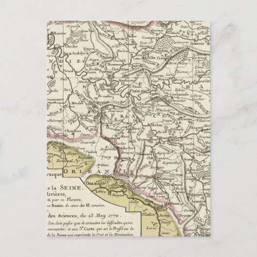 Seine River Briefkaart (Voorkant)