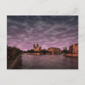 Seine rivier Notre Dame Parijs Frankrijk Briefkaart (Voorkant)