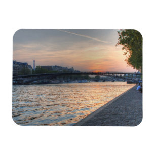 Seine sunset magneet