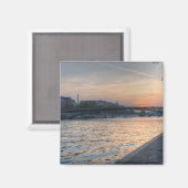 Seine sunset magneet (Voorkant / Achterkant)