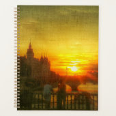 Seine Sunset Paris France Architecture Planner (Voorkant)