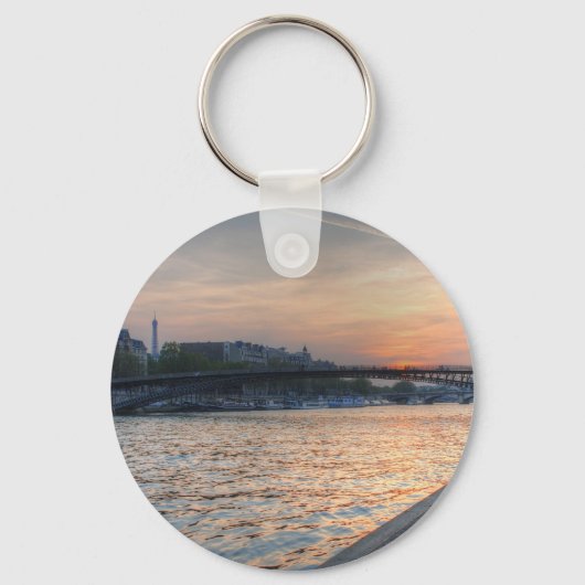 Seine sunset sleutelhanger (Voorkant)