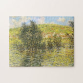 Seine Vé theuil Effect Sunshine na Regen Monet Legpuzzel (Horizontaal)