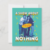 Seinfeld | A Show About Nothing Notitiekaartje (Voorkant)