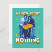 Seinfeld | A Show About Nothing Notitiekaartje (Voorkant / Achterkant)