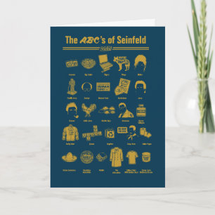 Seinfeld   ABC's van Seinfeld Infographic Kaart