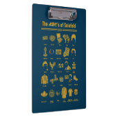 Seinfeld | ABC's van Seinfeld Infographic Klembord (Rechts)