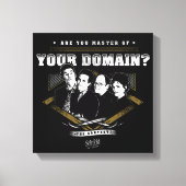 Seinfeld | Bent u de baas van uw domein? Canvas Afdruk (Voorkant)