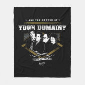 Seinfeld | Bent u de baas van uw domein? Fleece Deken (Voorkant)