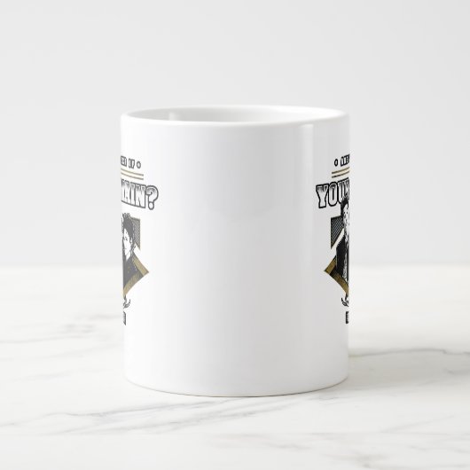 Seinfeld | Bent u de baas van uw domein? Grote Koffiekop (Voorkant)