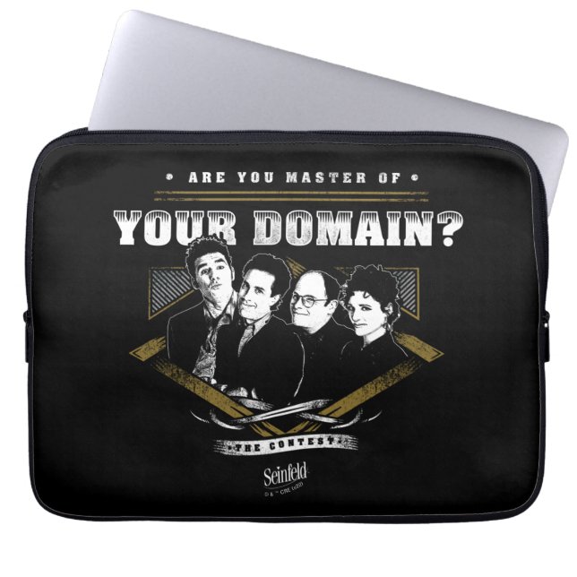 Seinfeld | Bent u de baas van uw domein? Laptop Sleeve (Voorkant)