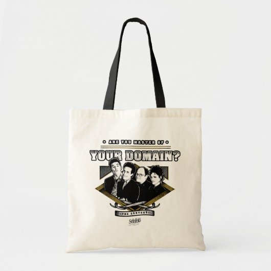 Seinfeld | Bent u de baas van uw domein? Tote Bag (Voorkant)