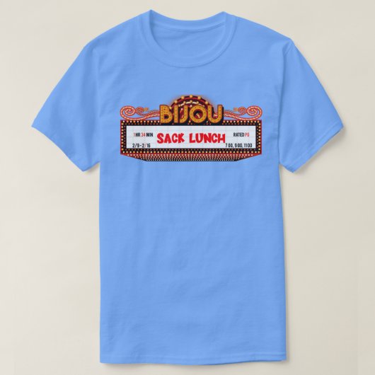Seinfeld Collectie zaklunch T-shirt (Design voorkant)