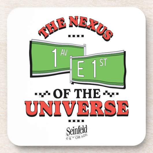 Seinfeld | De samenhang van het universum Bier Onderzetter (Voorkant)