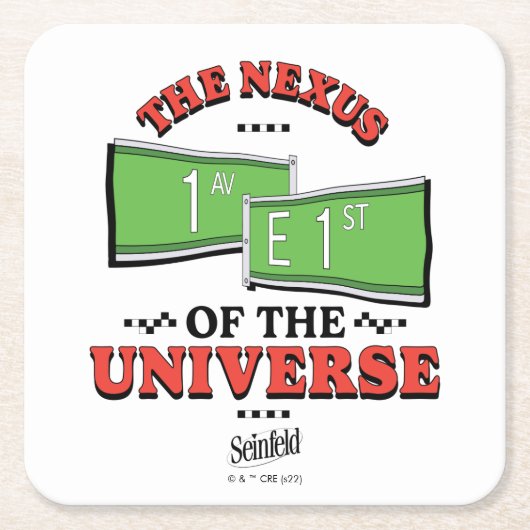 Seinfeld | De samenhang van het universum Kartonnen Onderzetters (Voorkant)
