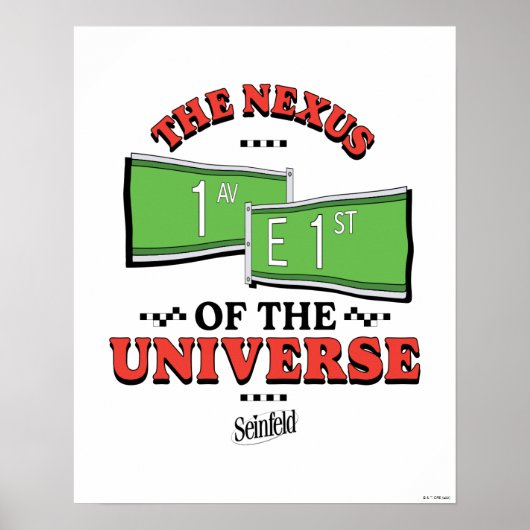Seinfeld | De samenhang van het universum Poster (Voorkant)