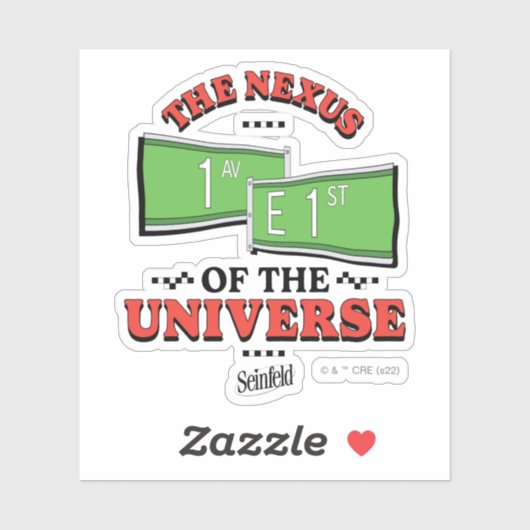 Seinfeld | De samenhang van het universum Sticker (Vel)