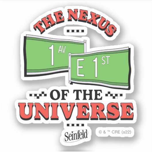 Seinfeld | De samenhang van het universum Sticker (Voorkant)