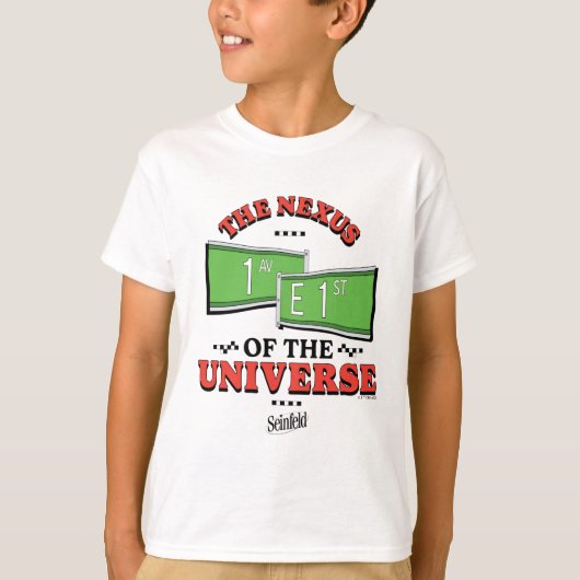 Seinfeld | De samenhang van het universum T-shirt (Voorkant)