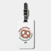 Seinfeld | Deze pretzels maken me dorstig Bagagelabel (Voorkant verticaal)