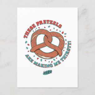 Seinfeld   Deze pretzels maken me dorstig Briefkaart