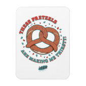 Seinfeld | Deze pretzels maken me dorstig Magneet (Verticaal)