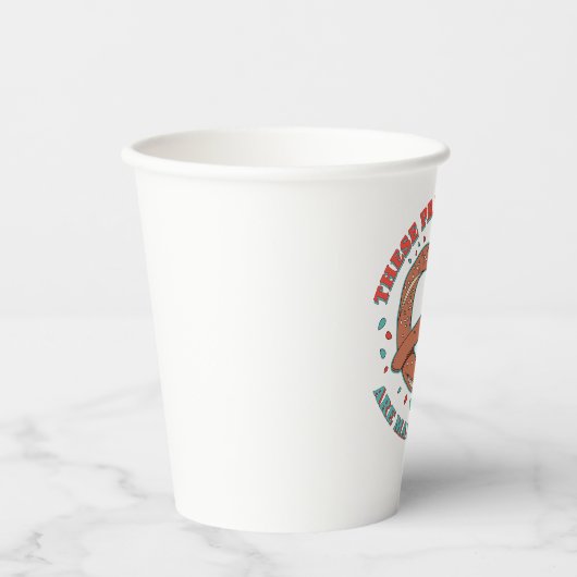 Seinfeld | Deze pretzels maken me dorstig Papieren Bekers (Voorkant)