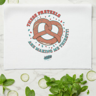 Seinfeld Deze pretzels maken me dorstig Theedoek