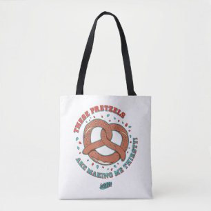 Seinfeld Deze pretzels maken me dorstig Tote Bag